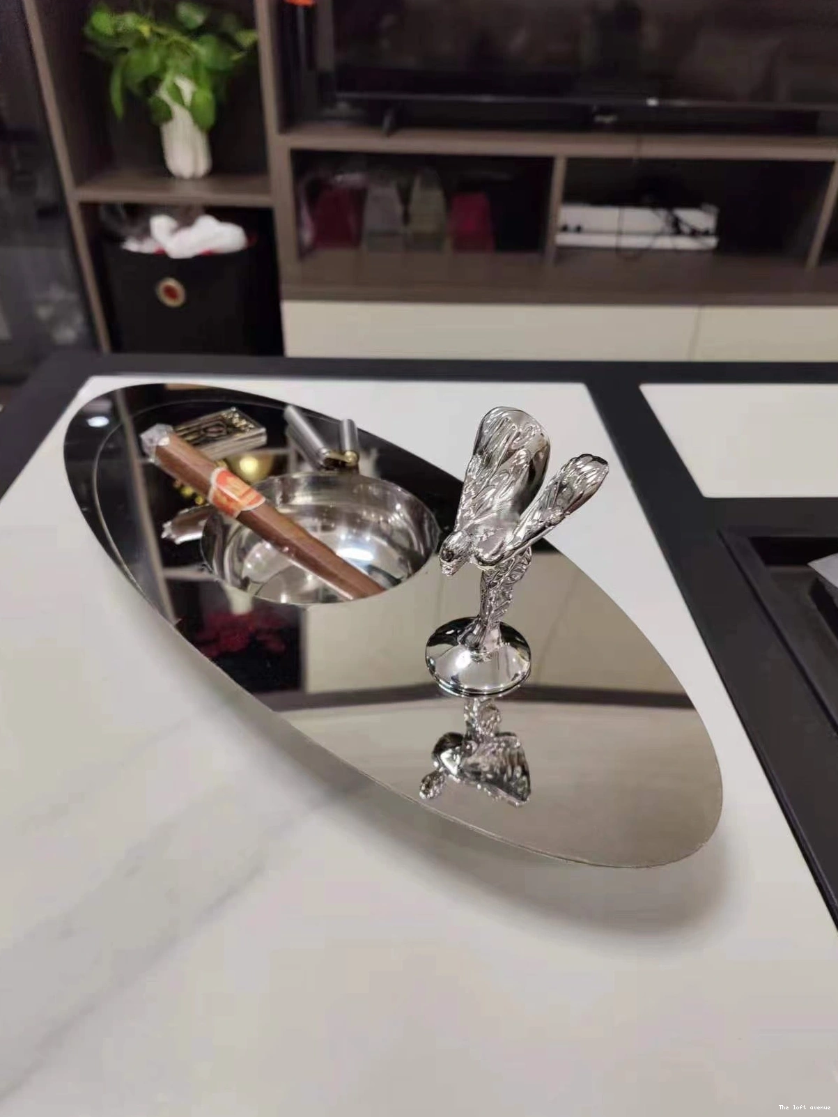 CIGAR ASHTRAY ROLLS ROYCE 0823
